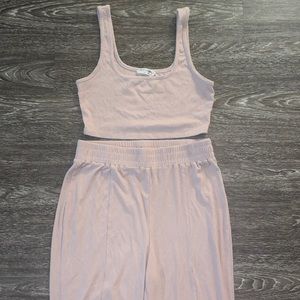 LIGHT PINK 2 PIECE SZ L